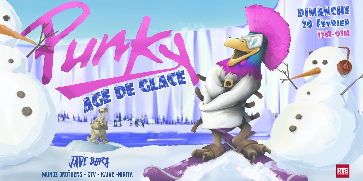 Punky âge de glace à la cour des miracles de Béziers